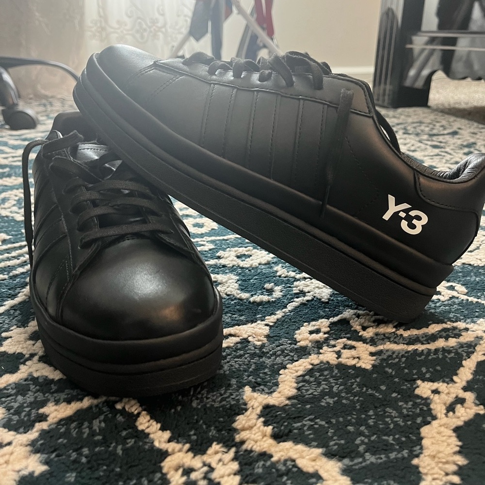 Adidas $ Y3 black sneakers for outdoors